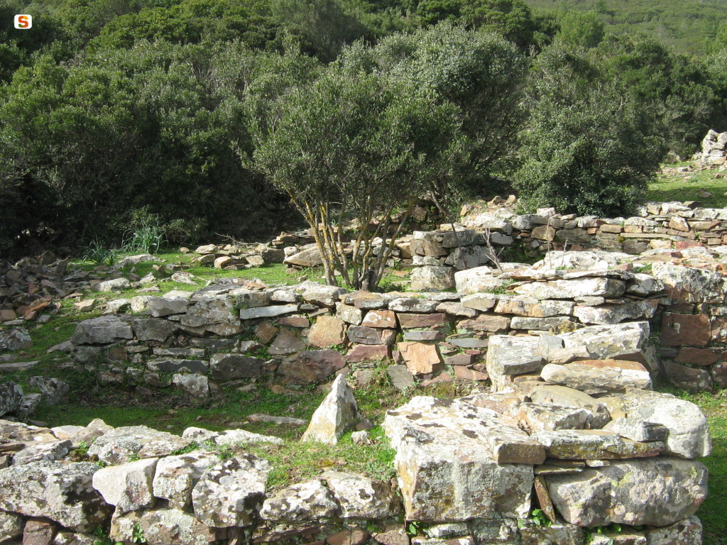 Villasalto, resti del villaggio romano di Cea romana