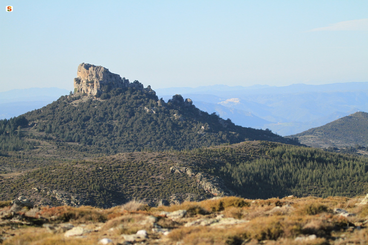 Monte Novo San Giovanni, visto da Talana