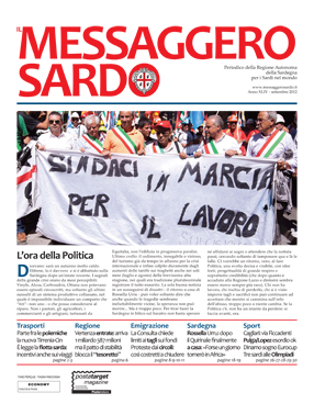 Il Messaggero Sardo, settembre 2012, 368