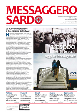 Il Messaggero Sardo, settembre-ottobre 2011