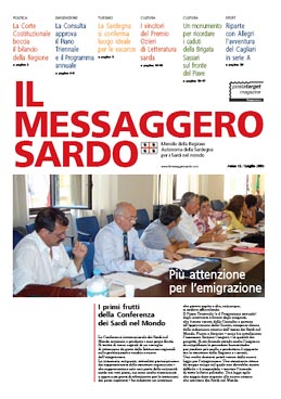 Il Messaggero Sardo, luglio 2008