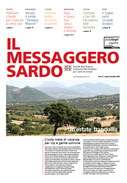 Il Messaggero Sardo, agosto - settembre 2008