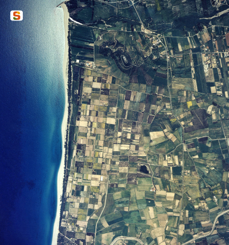 Spiaggia di Planargia, foto aerea [449x480]
