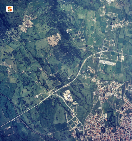 Periferia del Comune di Olbia, foto aerea [449x480]