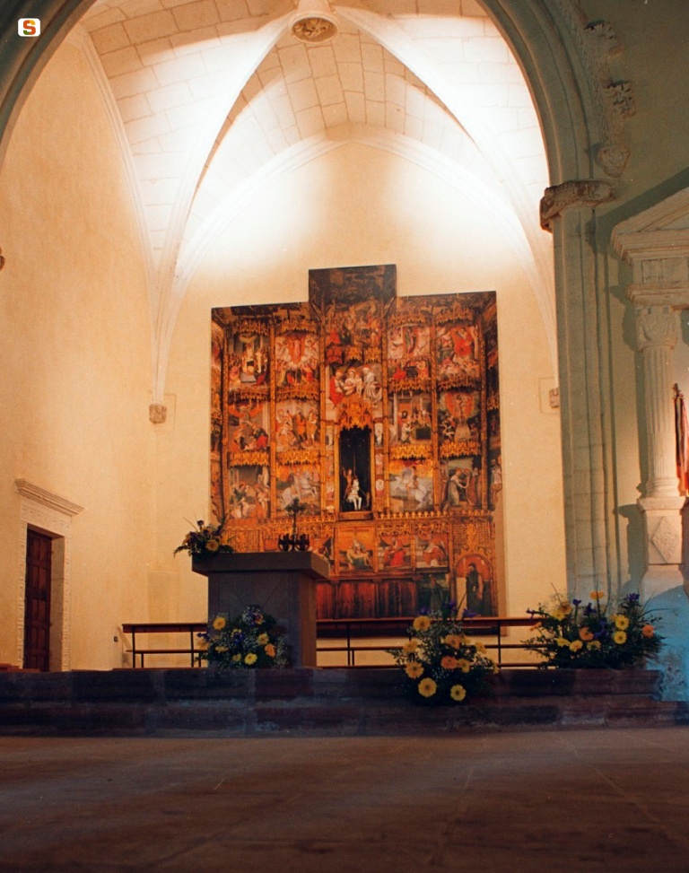 Perfugas, chiesa di San Giorgio: retablo