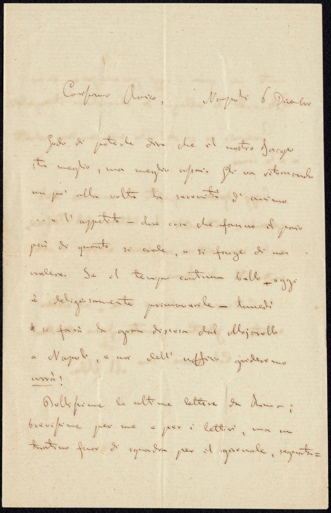 Lettera manoscritta inviata da Michele Uda a Giorgio Asproni : 11