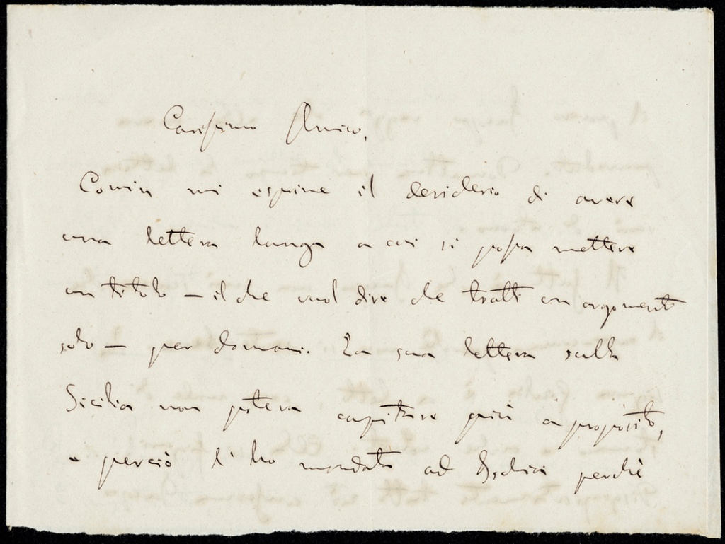 Lettera manoscritta inviata da Michele Uda a Giorgio Asproni : 10