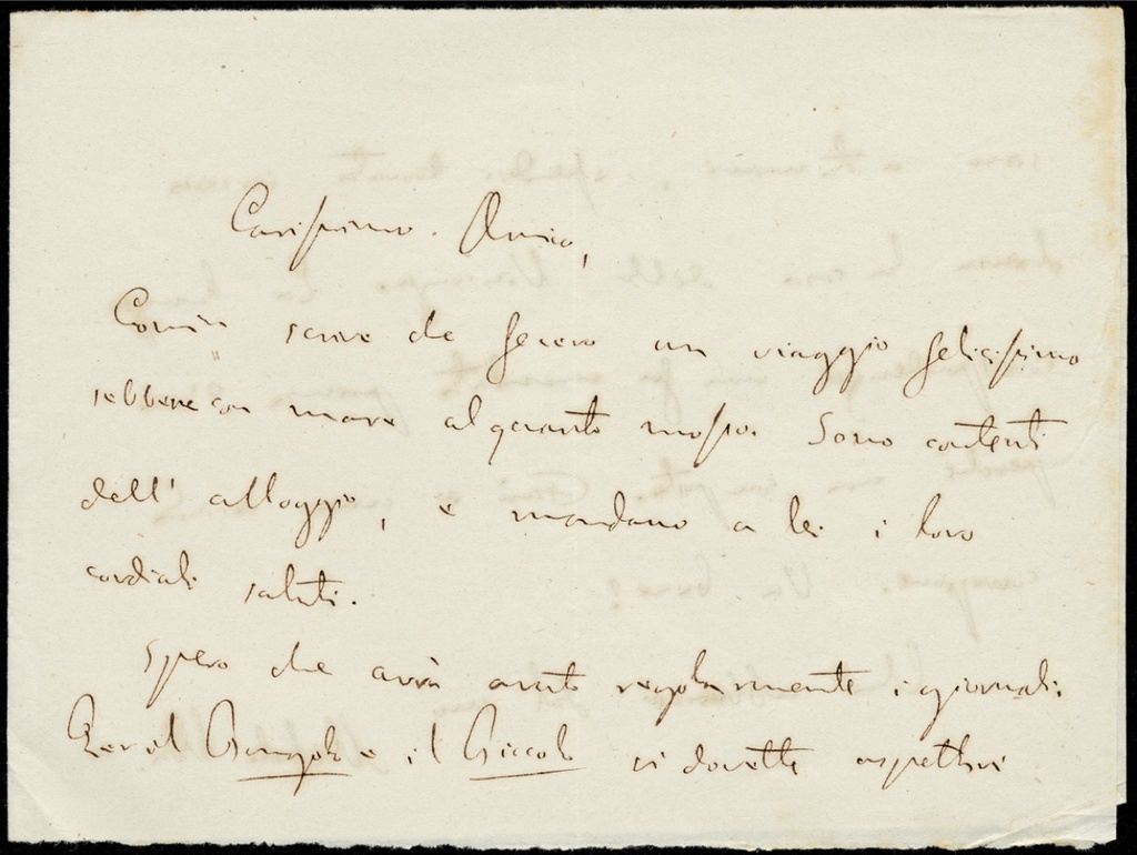 Lettera manoscritta inviata da Michele Uda a Giorgio Asproni : 8