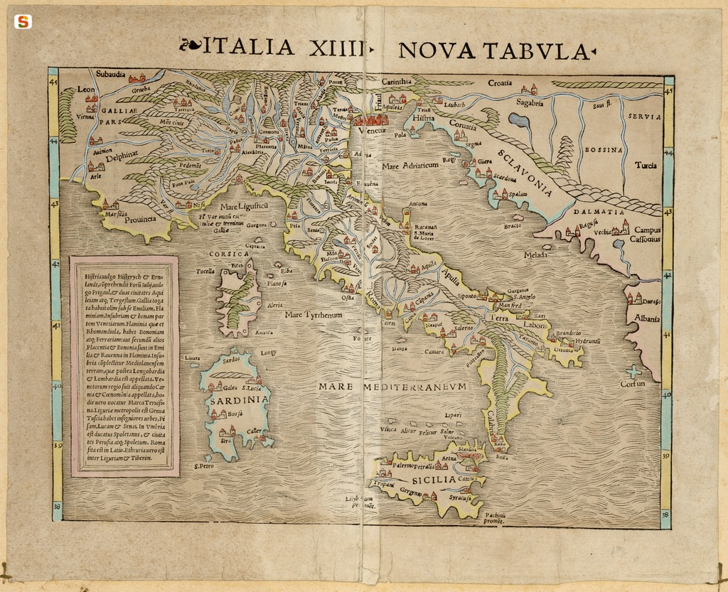 Italia XIIII. Nova Tabula