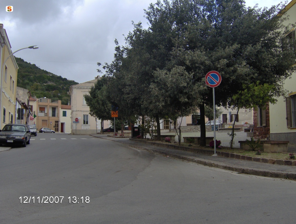 Muros, scorcio di via Brigata Sassari