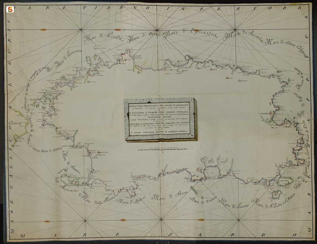 Nuova Carta Idrografica del Regno di Sardegna