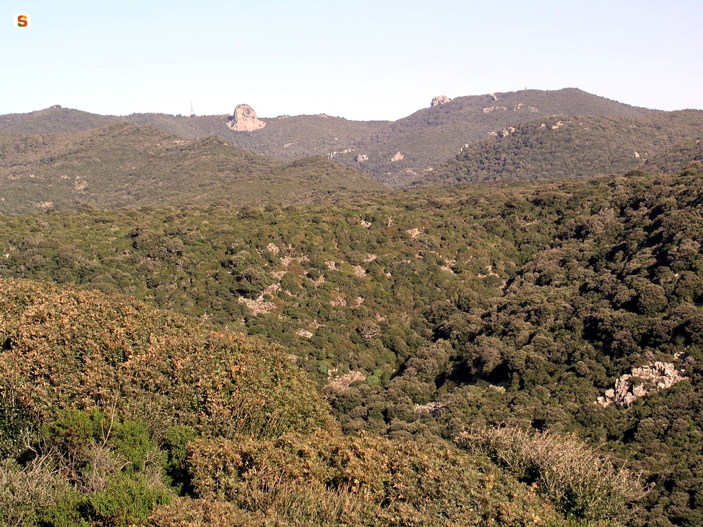 Marrubiu, panorama di Monte Arci