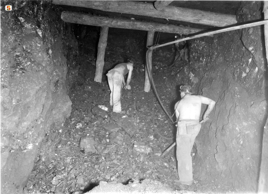 Grande Miniera di Serbariu: galleria di tracciamento
