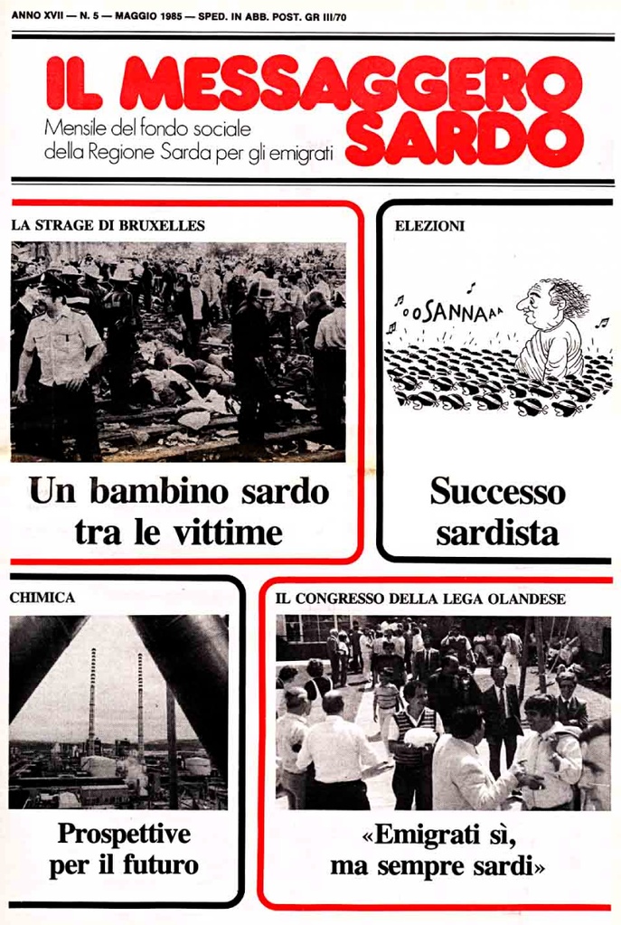 Il Messaggero Sardo, maggio 1985