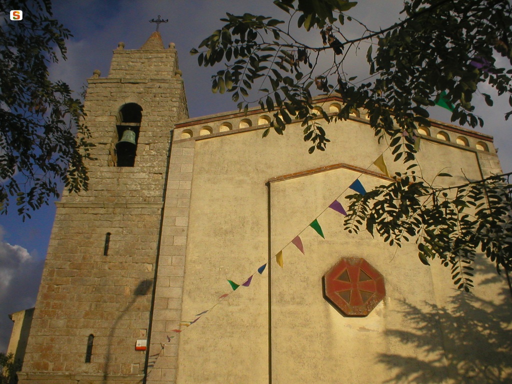 Osidda, chiesa parrocchiale di Sant'Angelo martire