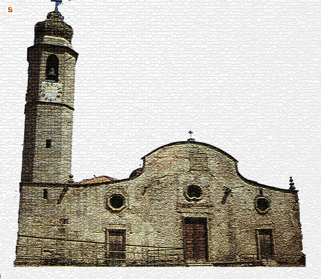 Riola Sardo, chiesa di San Martino