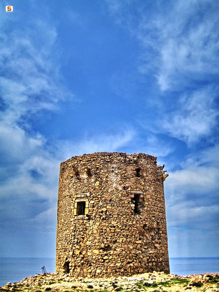 Iglesias, torre di Cala Domestica
