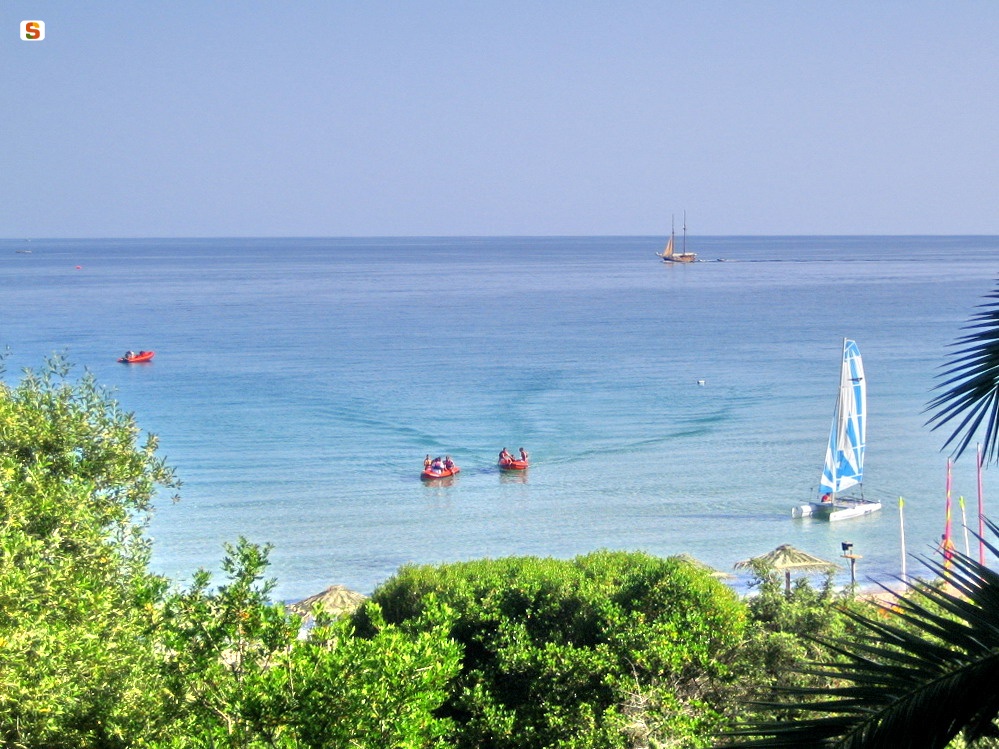 Santa Margherita di Pula, spiaggia dell'Abamar