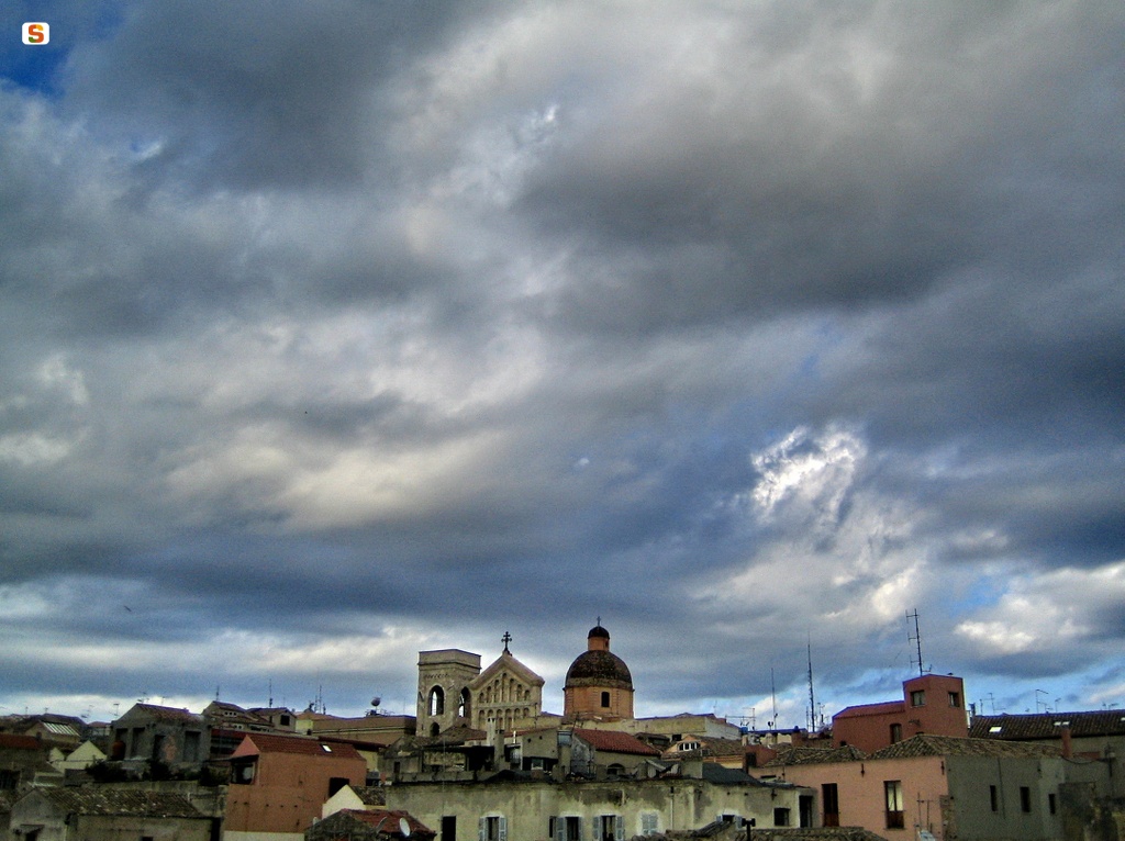 Nuvole sul cielo di Cagliari