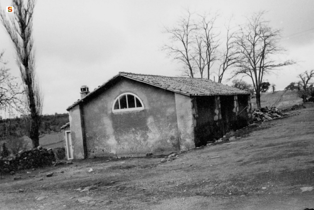 Edificio rurale nell'azienda di Foresta Burgos