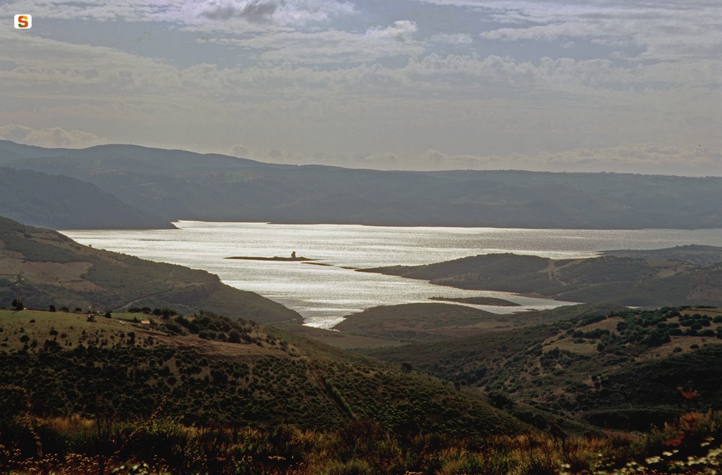 Panorama sul lago Mulargia