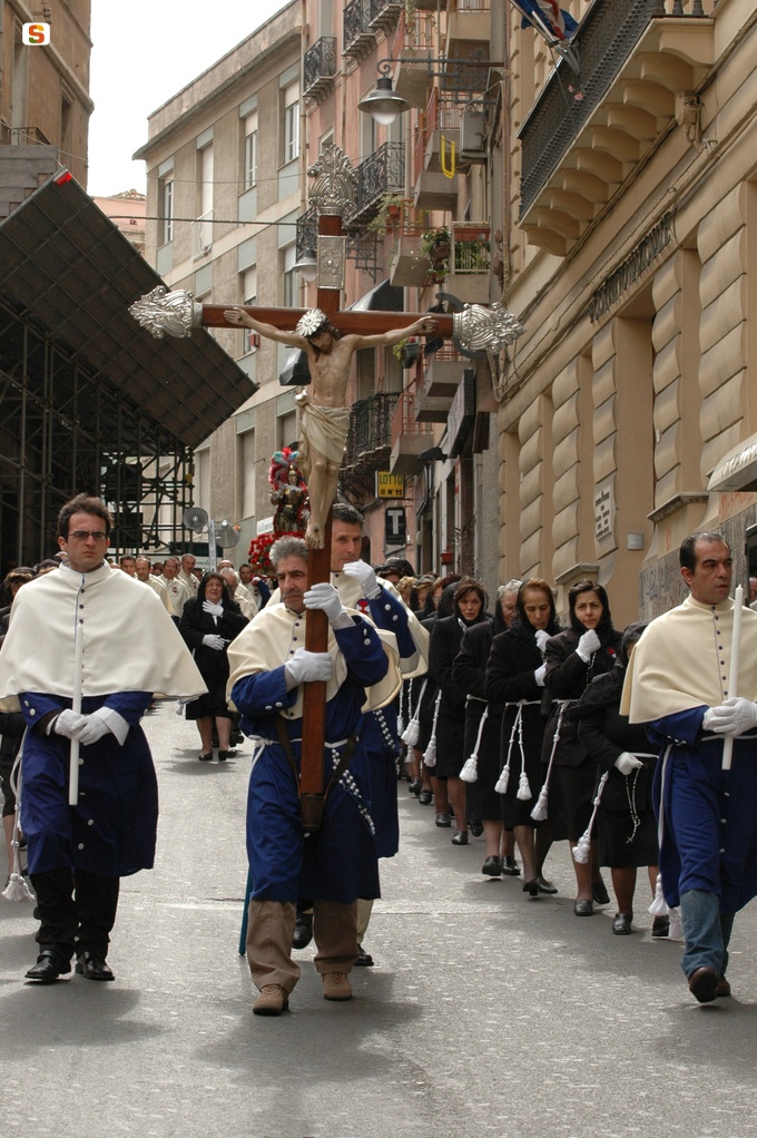 Processione di Pasquetta in via Manno