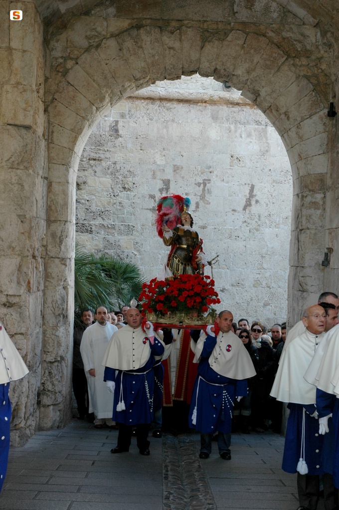 Processione in onore di Sant'Efisio il giorno di Pasquetta