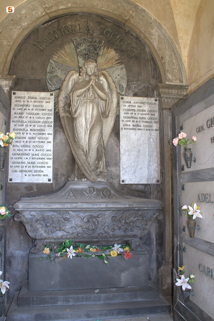 Cagliari, Cimitero Monumentale di Bonaria: cappella Zedda Cocco