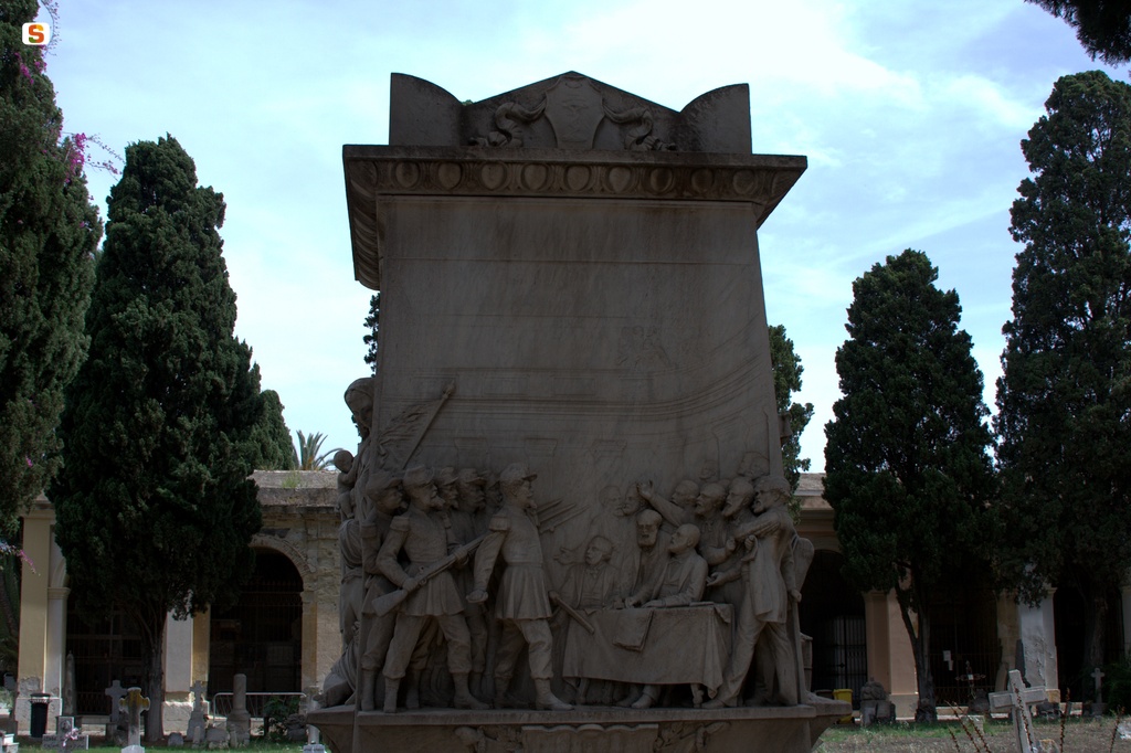 Cagliari, Cimitero Monumentale di Bonaria: Enrico Serpieri