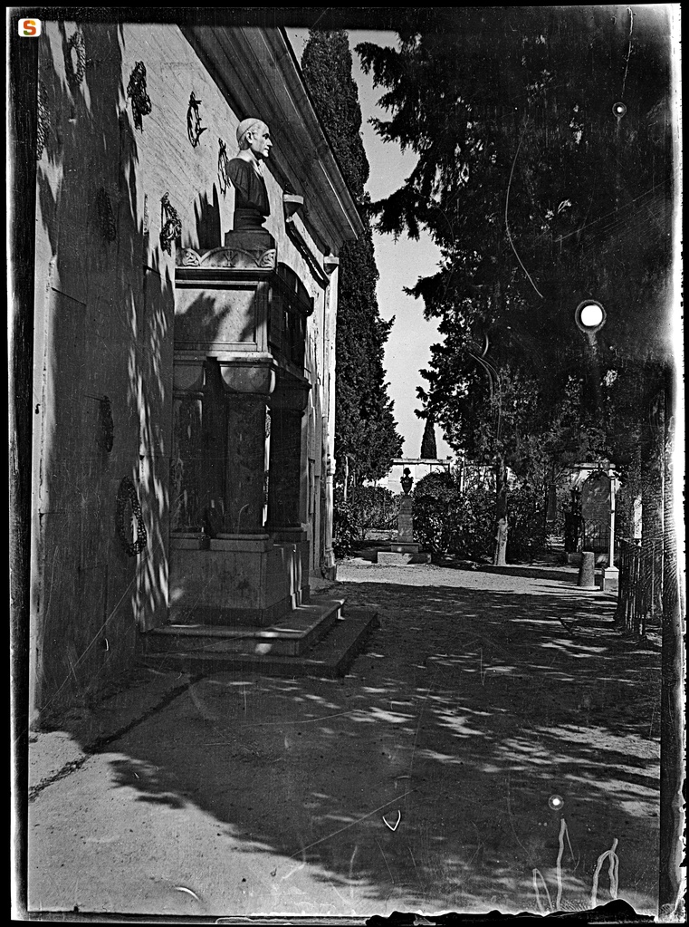 Cagliari, cimitero di Bonaria, tomba di Giovanni Spano