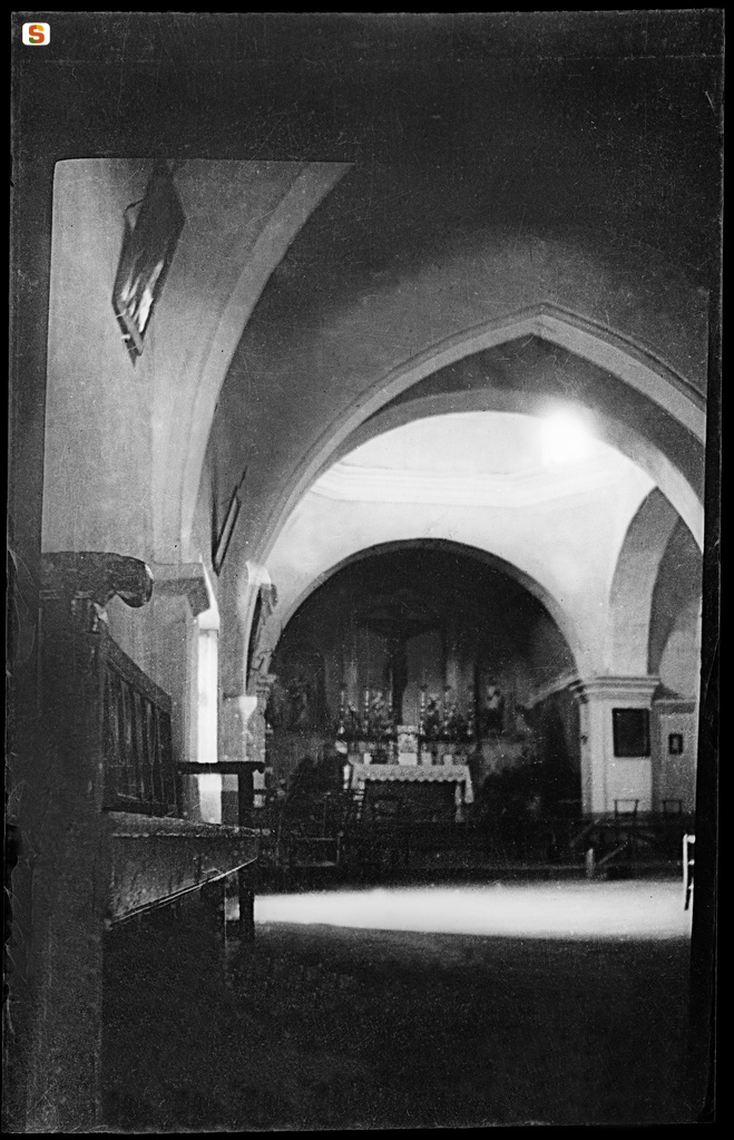 Nuoro, interno della chiesa di Santa Croce