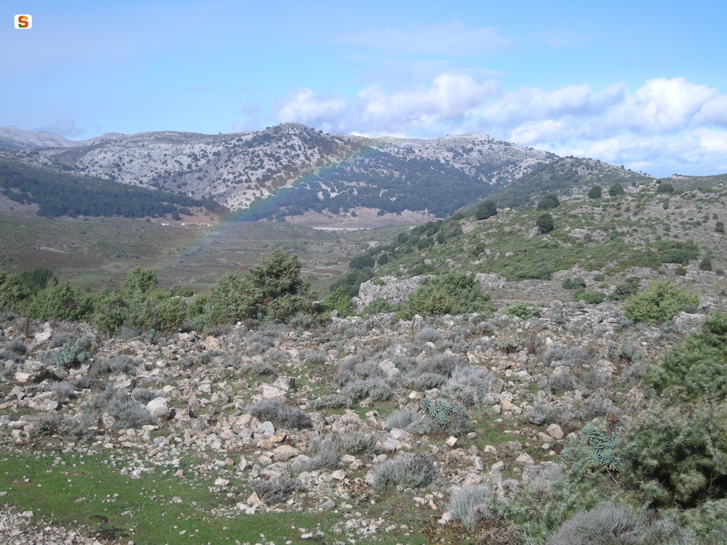 Urzulei, panoramica del sentiero B-501