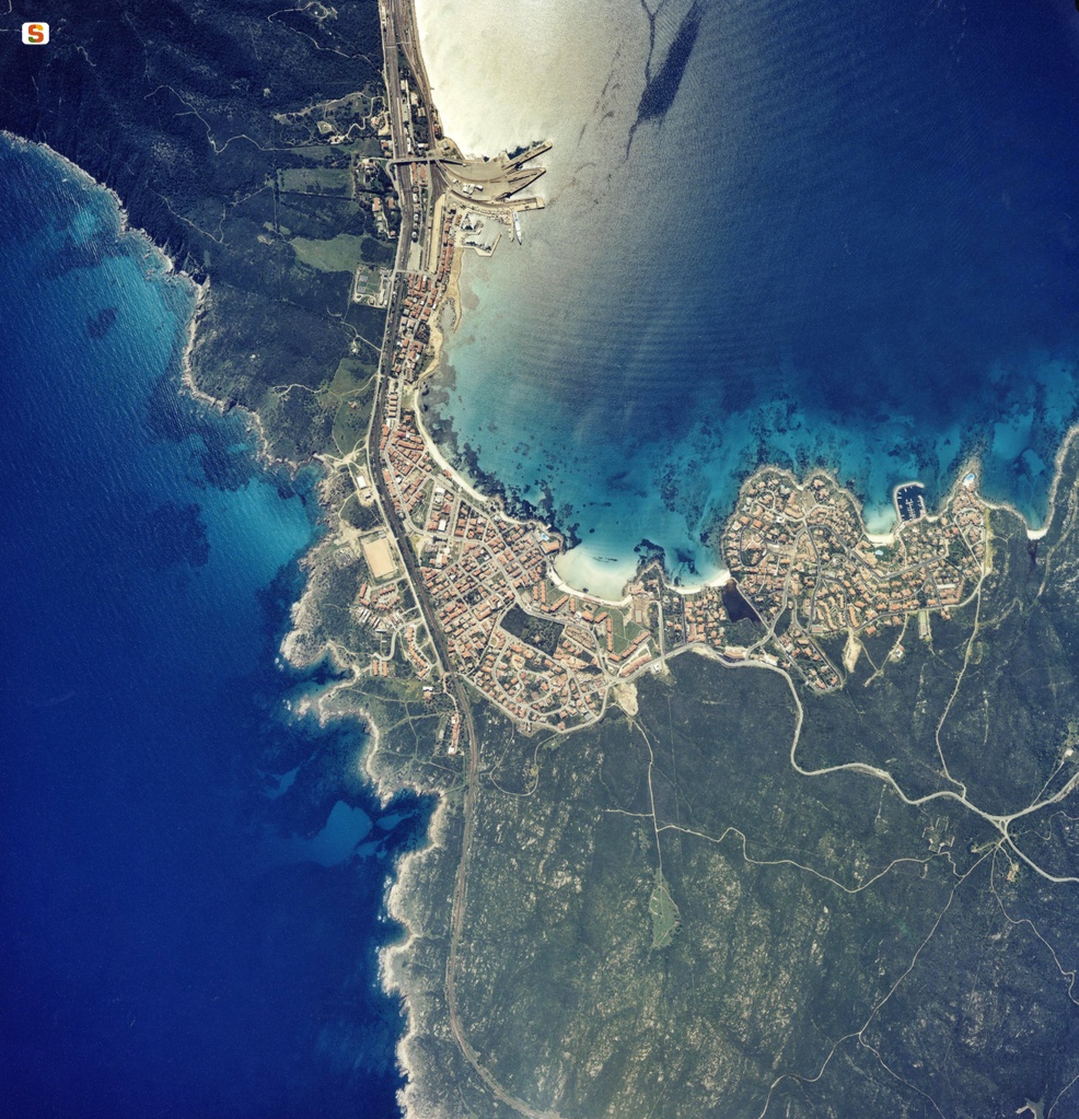 Golfo Aranci, foto aerea