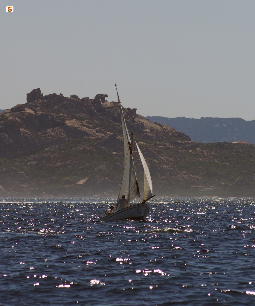 Palau, barca a vela  a Capo D'Orso