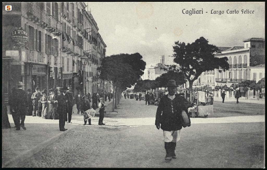 Cagliari, largo Carlo Felice