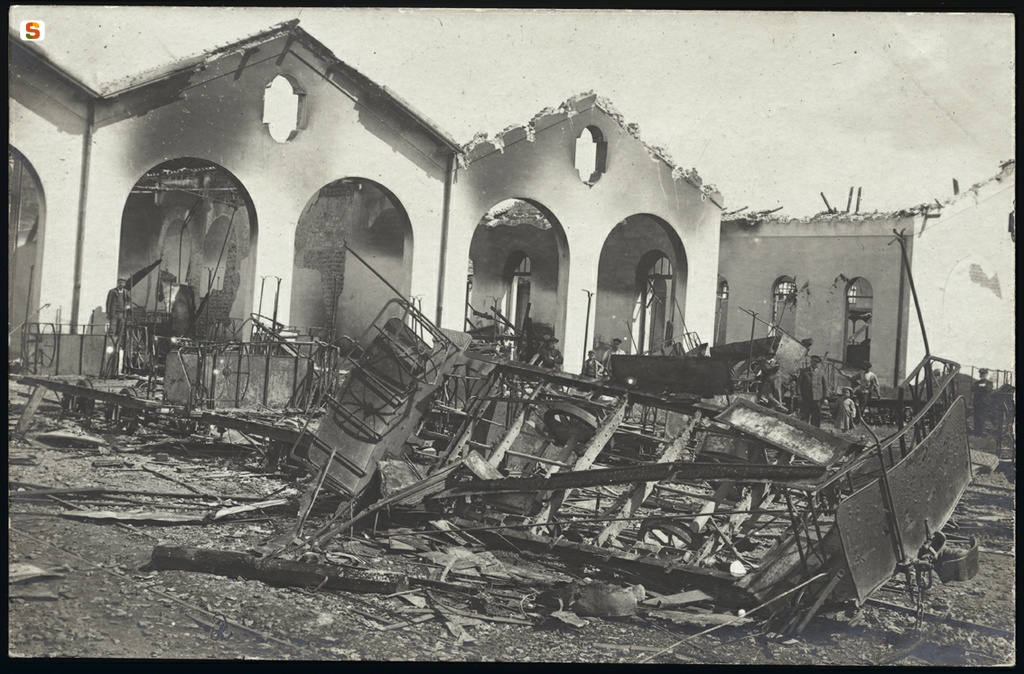 Quartu Sant'Elena, edifici distrutti durante i moti sociali