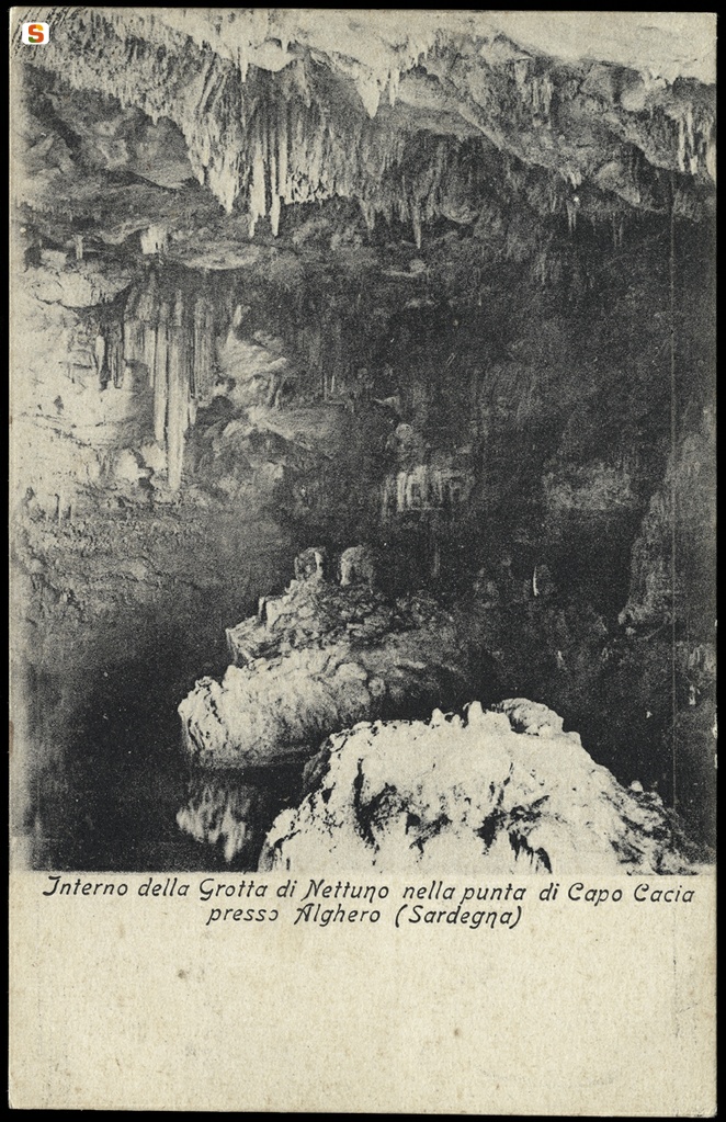 Alghero, grotta di Nettuno: interno (fronte)
