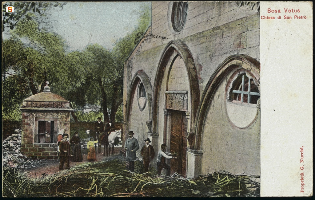 Bosa, chiesa di San Pietro (fronte)