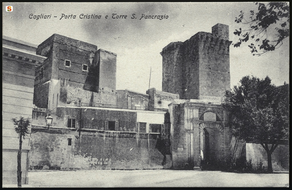 Cagliari, Porta Cristina e Torre di San Pancrazio