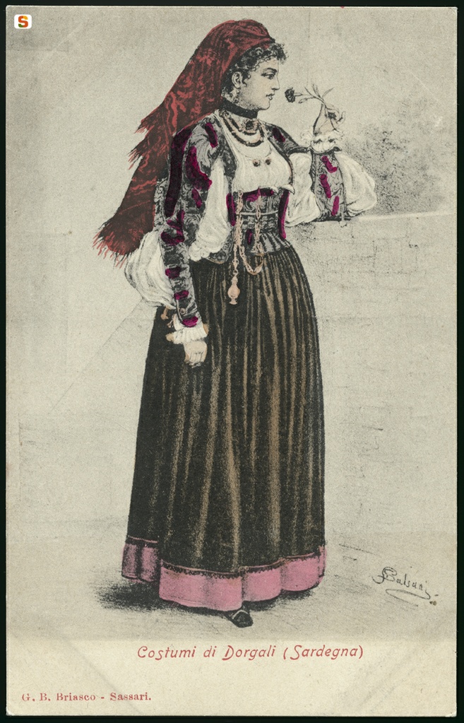 Dorgali, abito tradizionale femminile