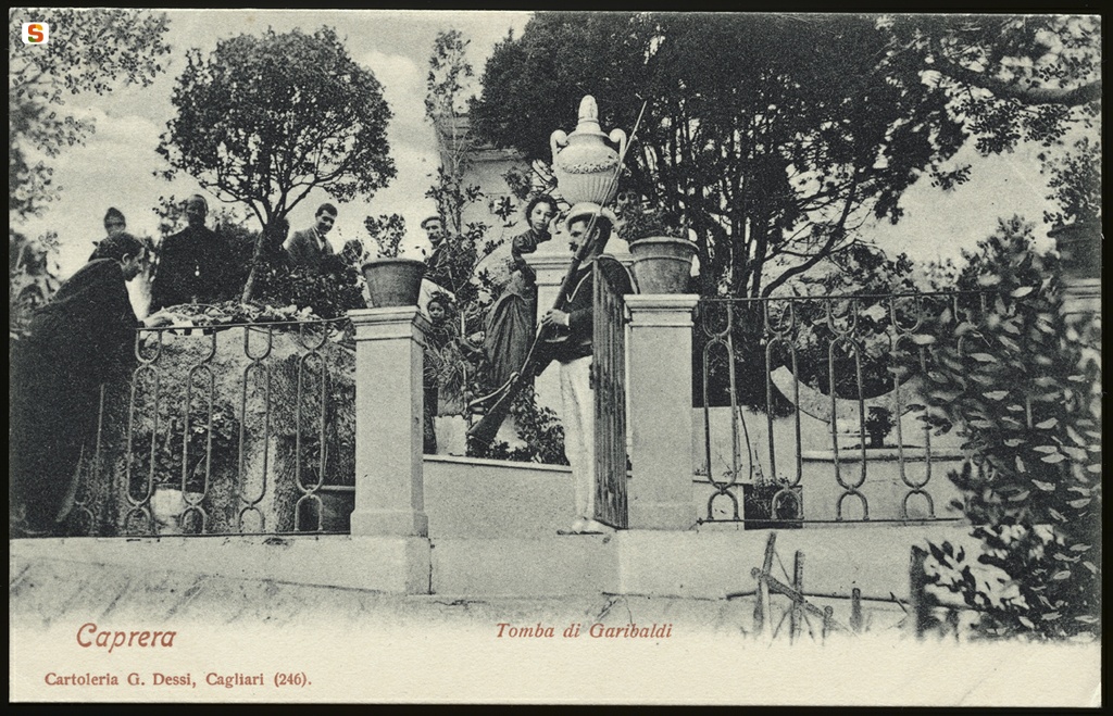 Caprera, tomba di Giuseppe Garibaldi
