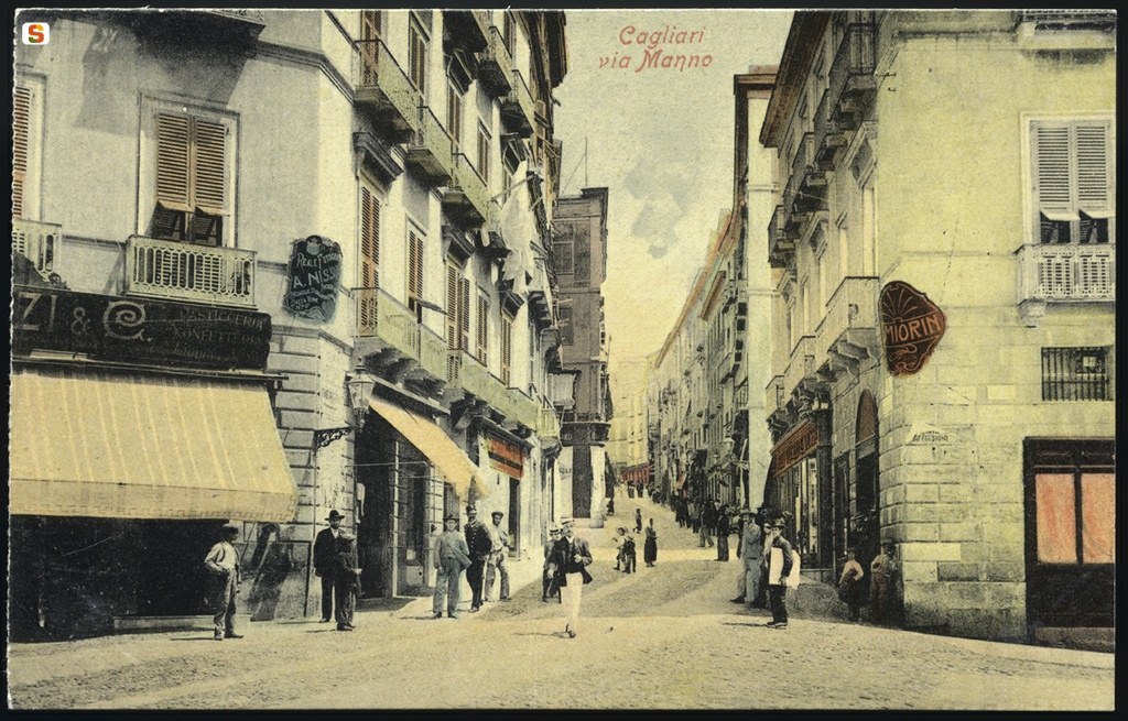 Cagliari, via Manno
