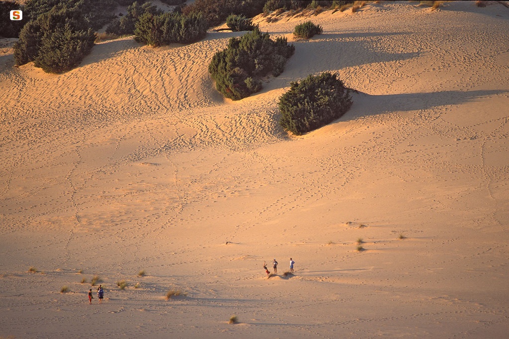 Arbus, veduta delle dune in località Piscinas