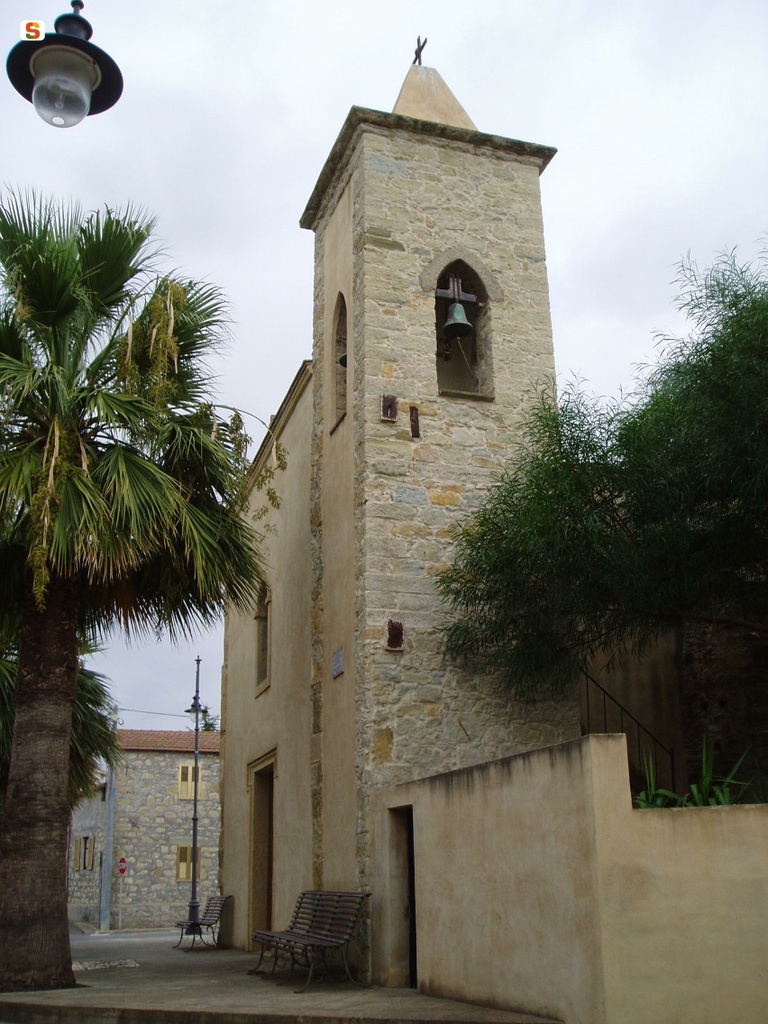 Ales, Zeppara: chiesa di San Simeone vescovo