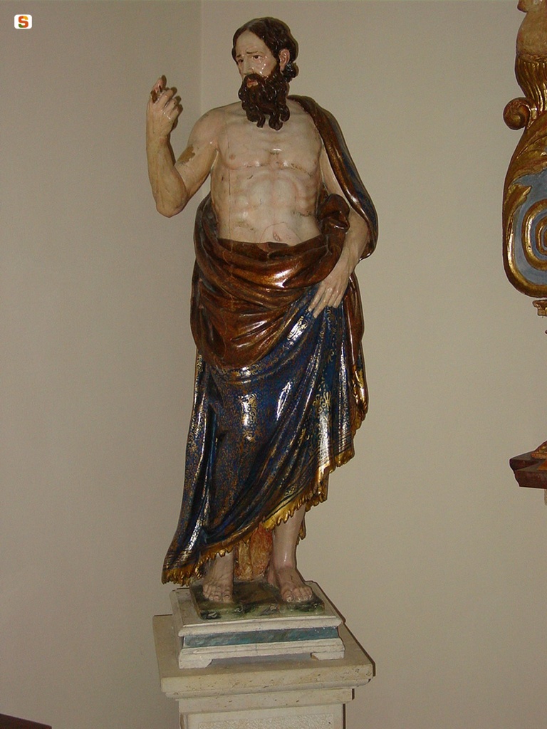 Sardara, statua di San Bartolomeo