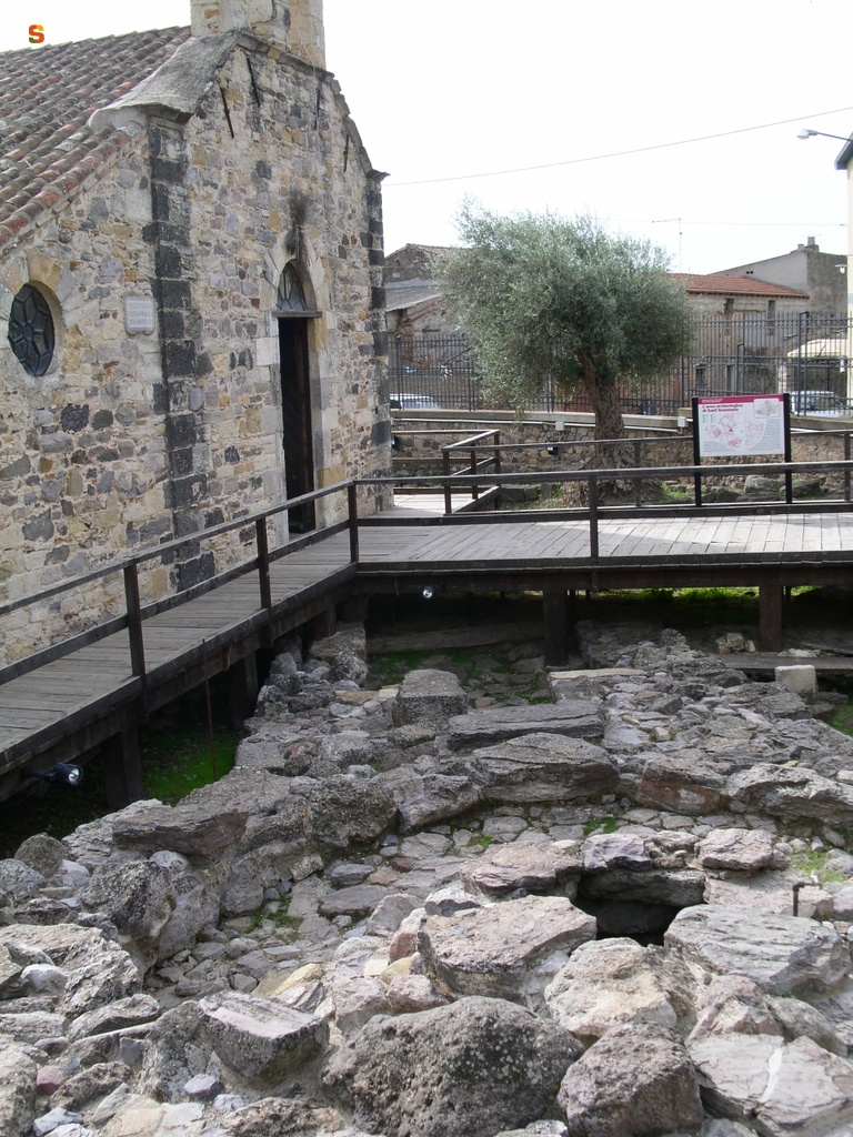 Sardara, area archeologica nella chiesa di Sant'Anastasia