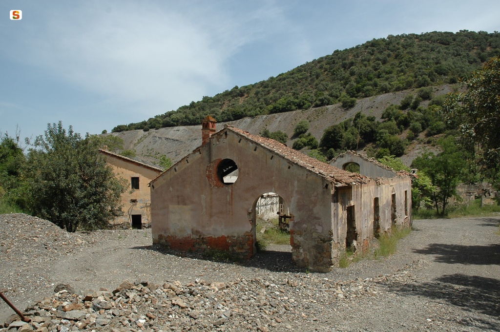 San Vito, particolare della miniera di Monte Narba