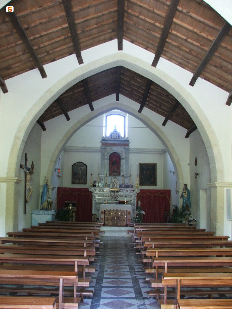 Soleminis, chiesa di San Giacomo: interno