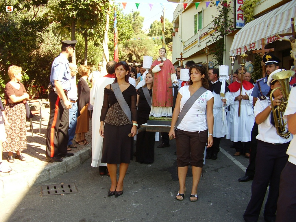 Silanus, processione in onore di San Lorenzo Martire