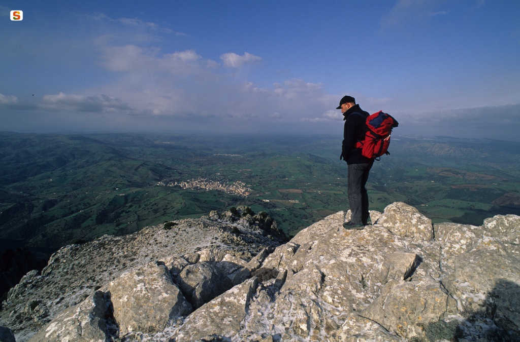 Siniscola, veduta panoramica dal monte Albo